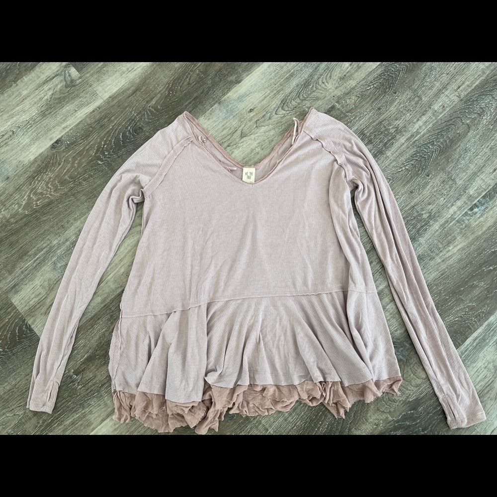 We the free, small, pink shirt